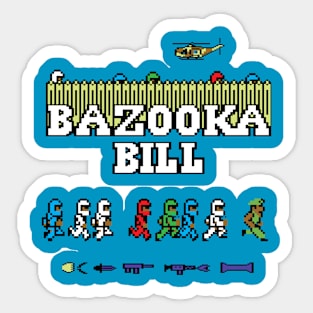 Bazooka Bill Sticker